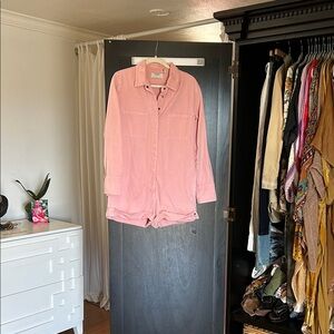 One Teaspoon Pink Denim Jacket
